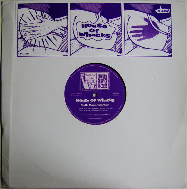 House Of Whacks : Ghetto Music / Overview (12")