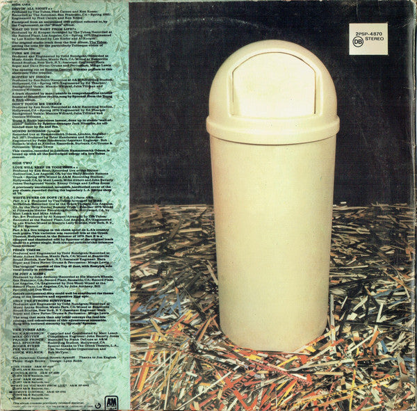 The Tubes : T.R.A.S.H. (Tubes Rarities And Smash Hits) (LP, Album, Comp)