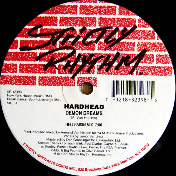 Hardhead : Demon Dreams (12")