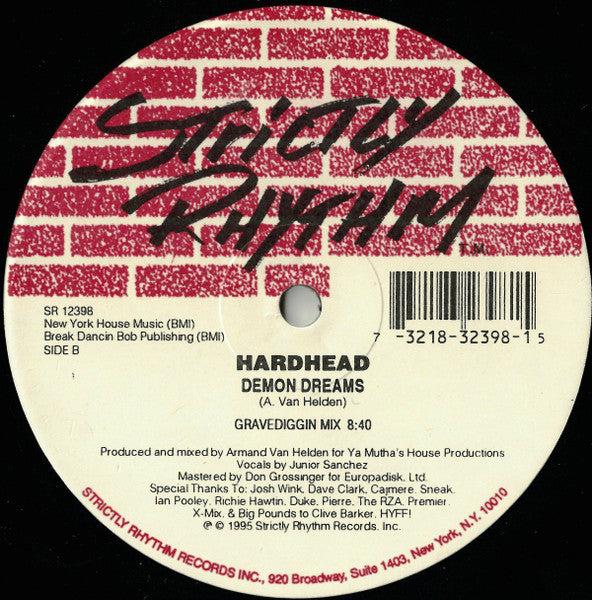 Hardhead : Demon Dreams (12")