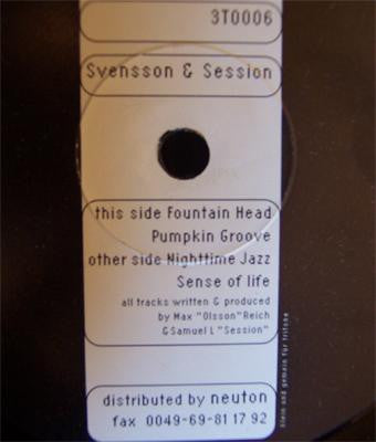 Svensson & Session* : Fountain Head (12")