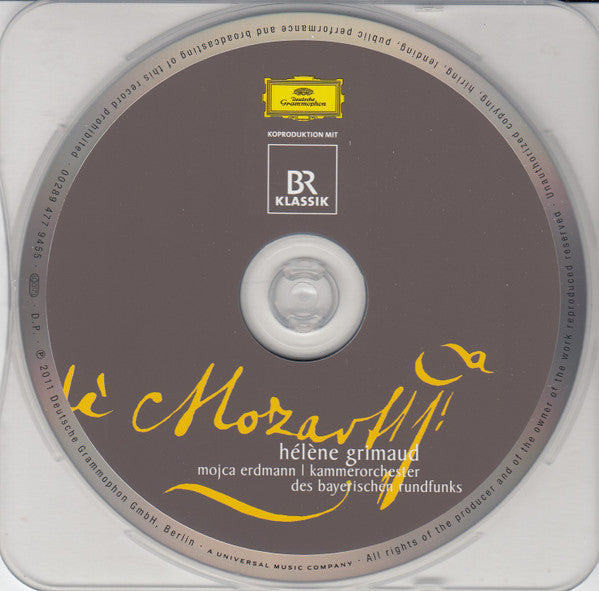 Wolfgang Amadeus Mozart - Hélène Grimaud, Mojca Erdmann, Kammerorchester Des Bayerischen Rundfunks* : Mozart (CD, Album)