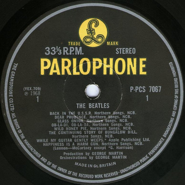 The Beatles : The Beatles (2xLP, Album, Num, Exp)