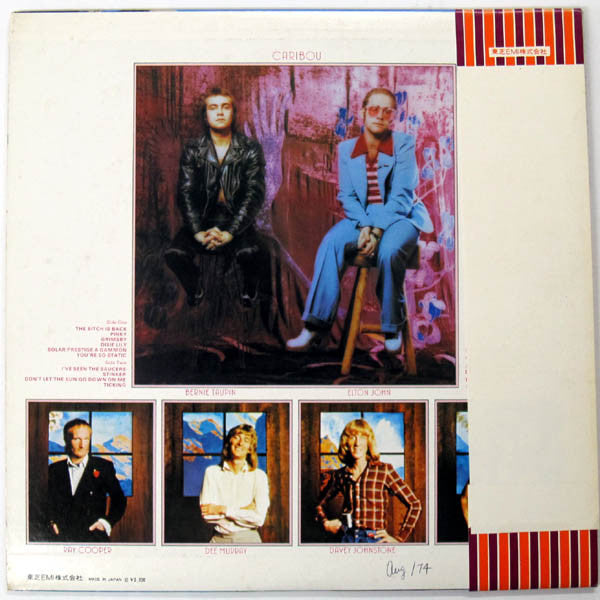 Elton John : Caribou (LP, Album)