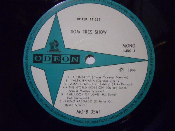 Som Três : Som Três Show (LP, Album, Mono)