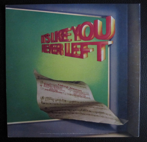 Dave Mason : It's Like You Never Left (LP, Album, RE, Gat)