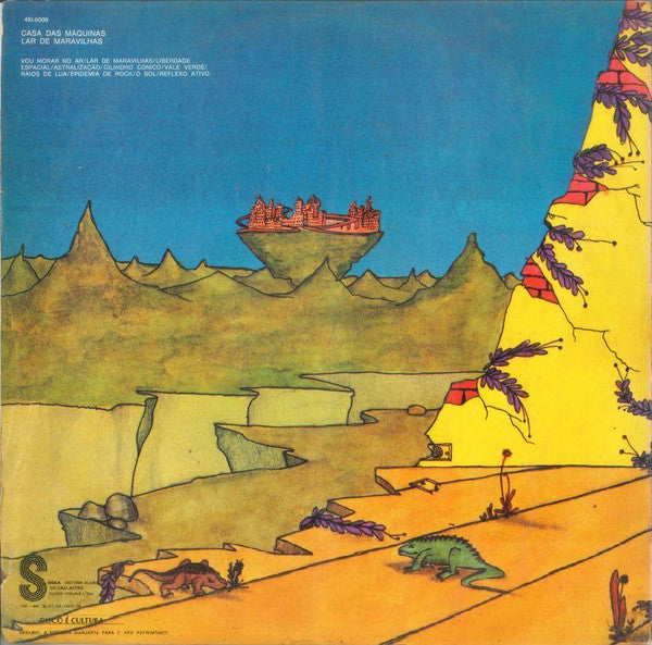 Casa Das Máquinas : Lar De Maravilhas (LP, Album)