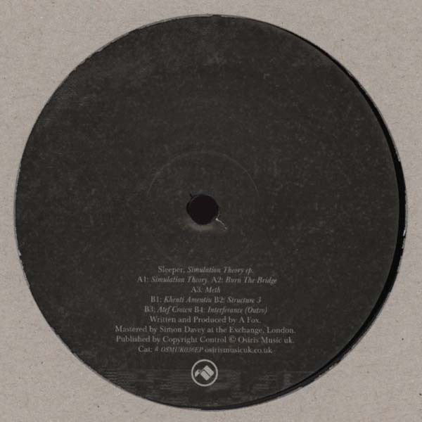 Sleeper (5) : Simulation Theory ep (12", EP)