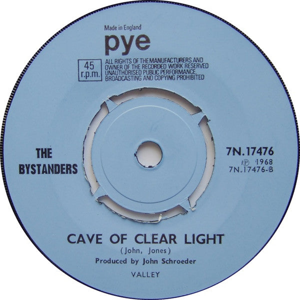 The Bystanders : When Jezamine Goes (7", Single)