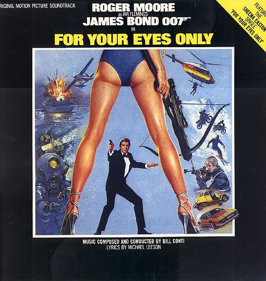Bill Conti : For Your Eyes Only (Original Motion Picture Soundtrack) (LP, Album)