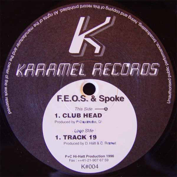 F.E.O.S.* & Spoke* : Local Poets (12")