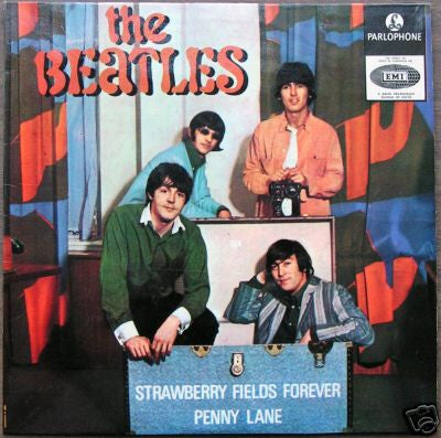 The Beatles : Strawberry Fields Forever / Penny Lane (7", EP, Mono)