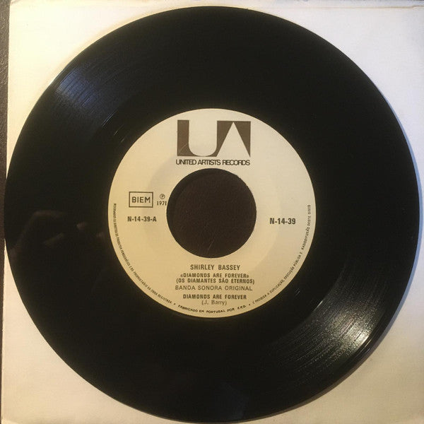 Shirley Bassey : Diamonds Are Forever / Os Diamantes São Eternos (7", Single)