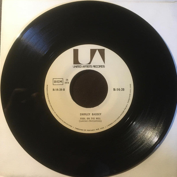 Shirley Bassey : Diamonds Are Forever / Os Diamantes São Eternos (7", Single)