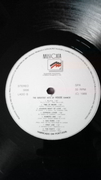 Various : The Greatest Hits Of House Dance (LP, Album)
