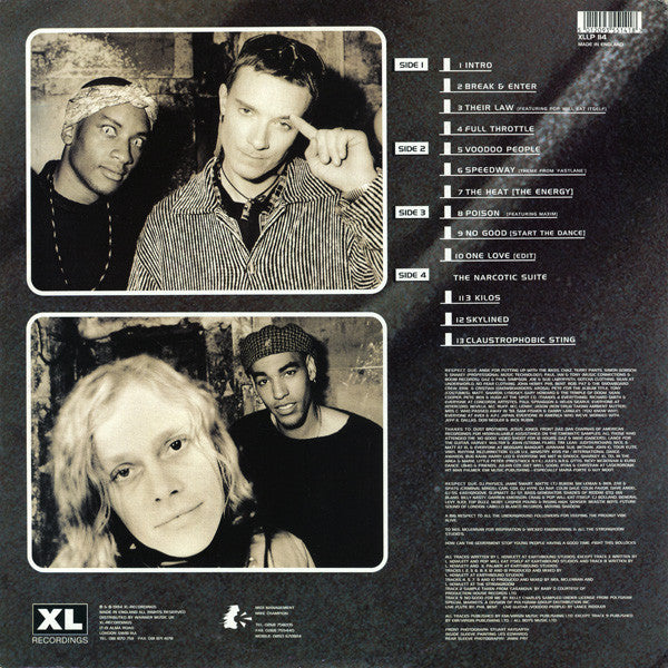 The Prodigy : Music For The Jilted Generation (2xLP, Album, Gat)