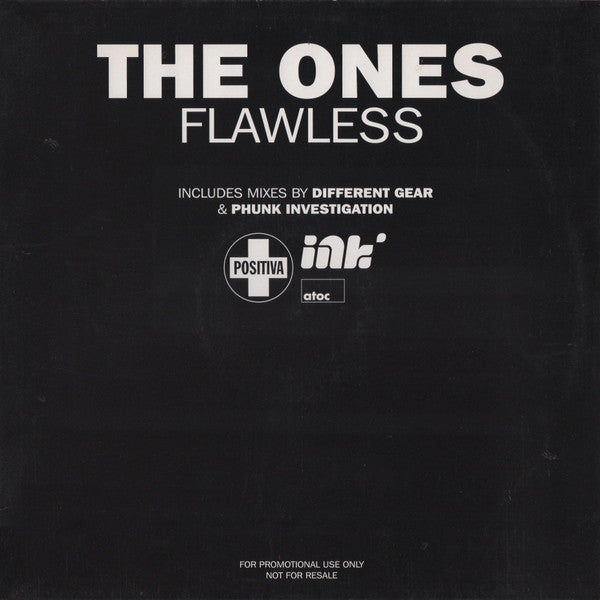 The Ones : Flawless (12", Promo)