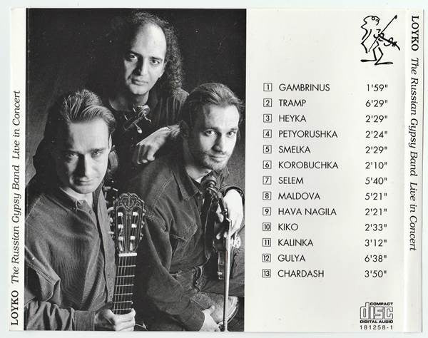Loyko* : The Russian Gypsy Band Live In Concert (CD, Album)