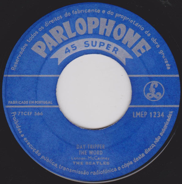 The Beatles : Day Tripper / We Can Work It Out (7", EP)