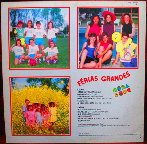 Onda Choc : Férias Grandes (LP, Album)