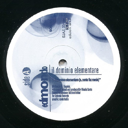 Edmondo : Il Dominio Elementare (Nicola Conte Remix) (12")