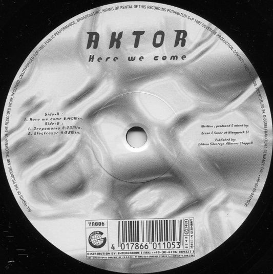 Aktor : Here We Come (12")
