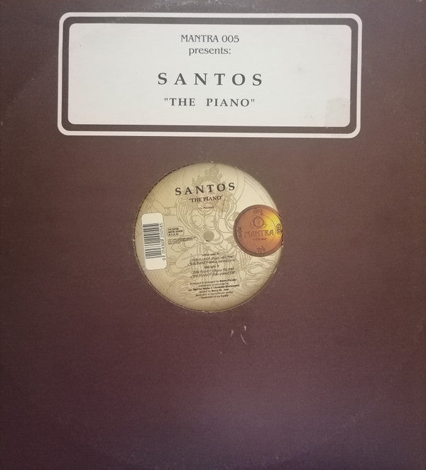 Santos : The Piano (12")