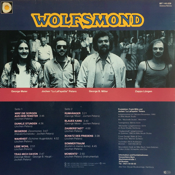 Wolfsmond (2) : Verwandelt ! (LP, Album)