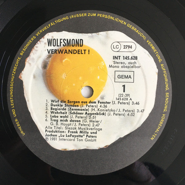Wolfsmond (2) : Verwandelt ! (LP, Album)