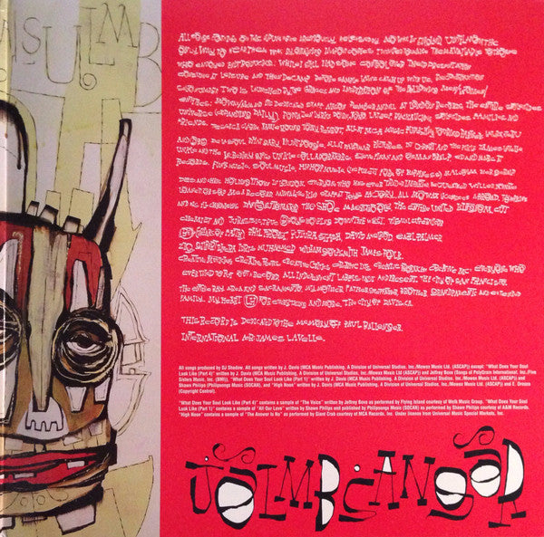 DJ Shadow : Preemptive Strike (2xLP, Comp, Ltd, RE)