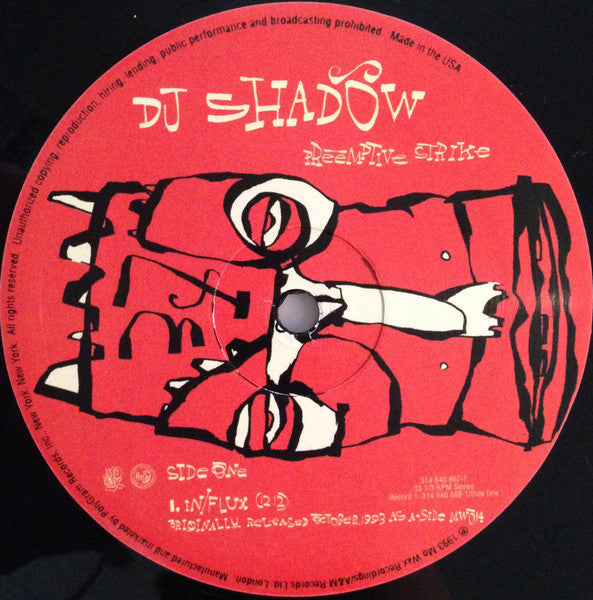 DJ Shadow : Preemptive Strike (2xLP, Comp, Ltd, RE)