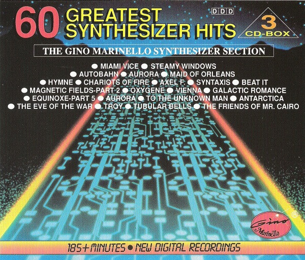 The Gino Marinello Synthesizer Section : 60 Greatest Synthesizer Hits (3xCD)