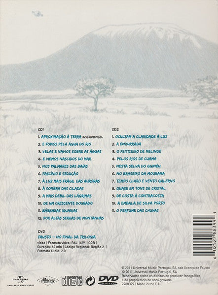 Fausto Bordalo Dias : Em Busca Das Montanhas Azuis (2xCD, Album + DVD-V)