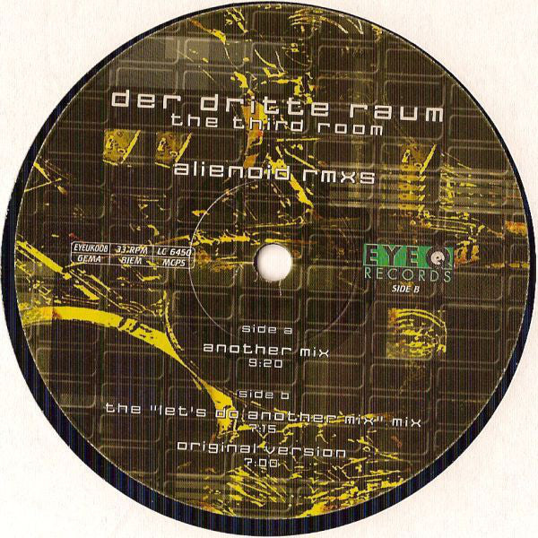 Der Dritte Raum : Alienoid (Remixes) (12")