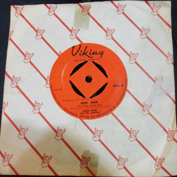 Eddie Lund And His Tahitians : Isa Lei (7", Single)