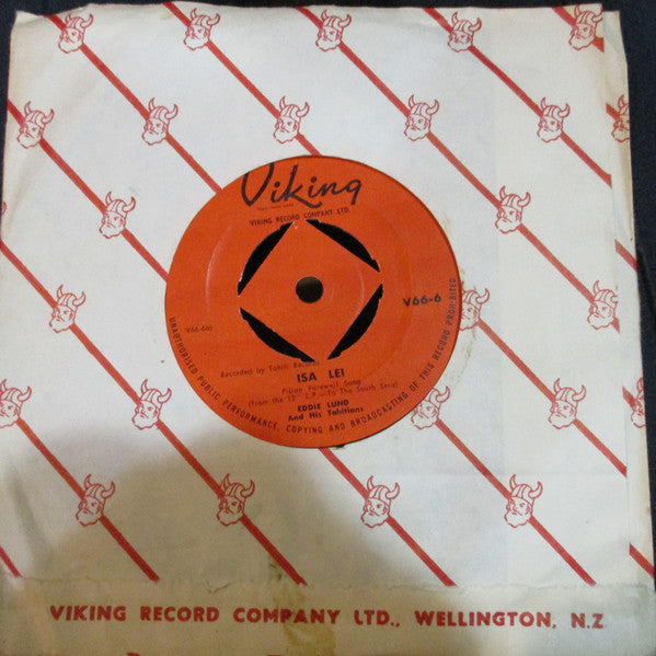 Eddie Lund And His Tahitians : Isa Lei (7", Single)