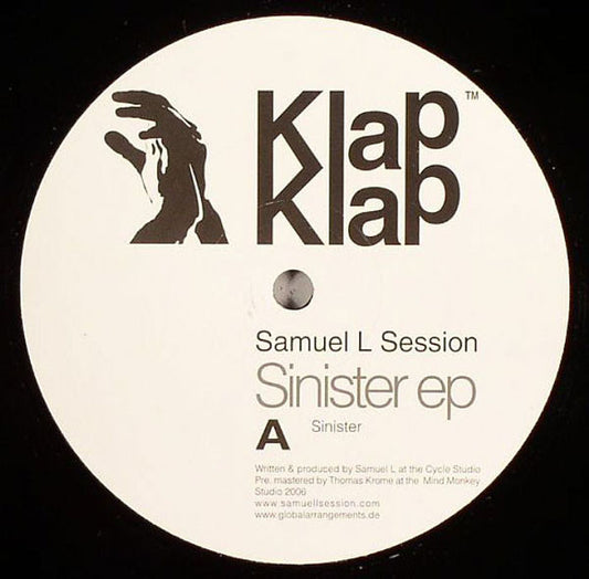Samuel L Session : Sinister EP (12", EP)