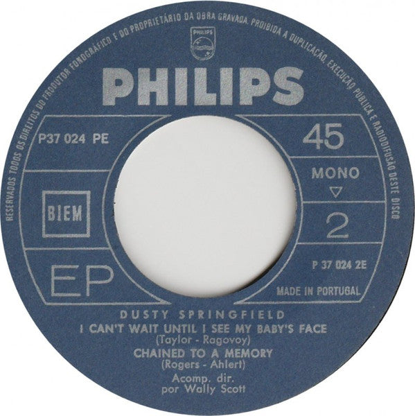 Dusty Springfield : I Will Come To You (7", EP, Mono)